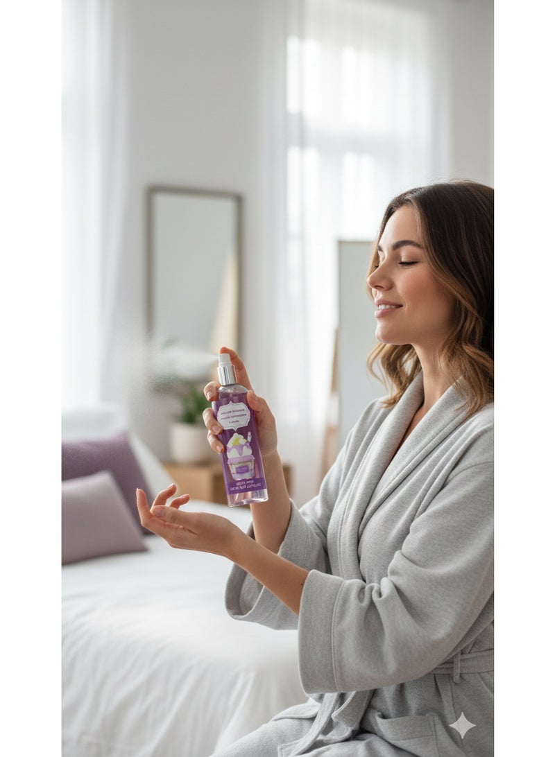 Lattafa Mallow Madness "Give Me Gourmand" Body Mist - 100ml (3.3 US FL.OZ) | Sweet Marshmallow & Vanilla Scented Fragrance Spray for Women | Long-Lasting Refreshing Daily Wear - Image 2